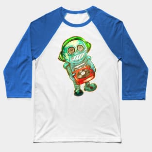 D.J Robot Baseball T-Shirt